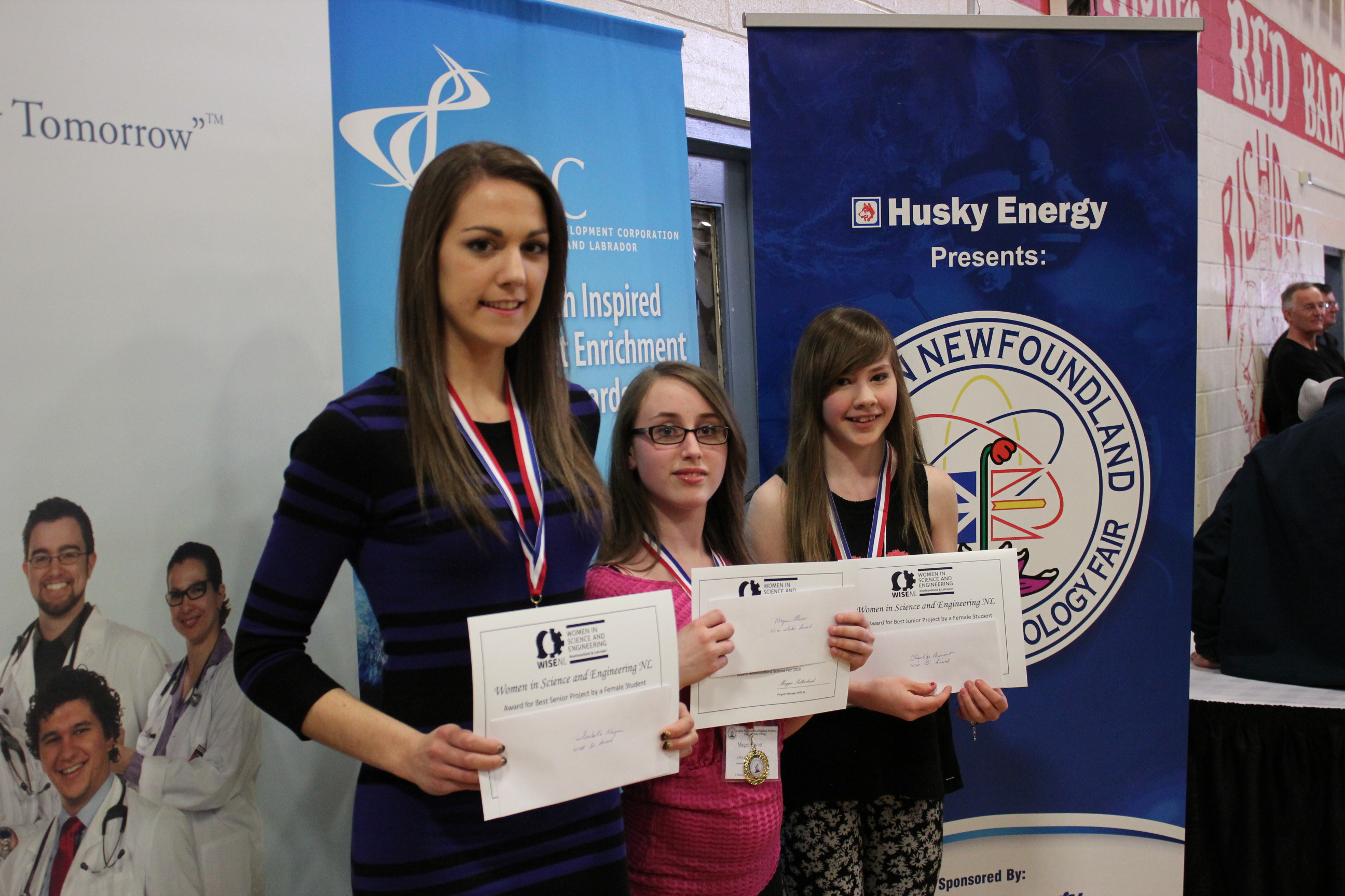 Congratulations to the Winners of this year’s WISE NL High School Science Fair Awards